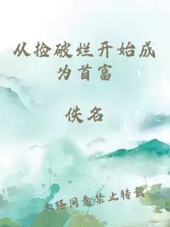 从捡破烂开始成为首富