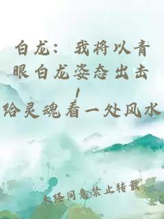 白龙：我将以青眼白龙姿态出击！