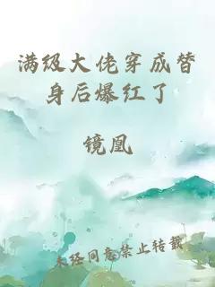 满级大佬穿成替身后爆红了