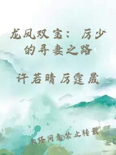 龙凤双宝:厉少的寻妻之路