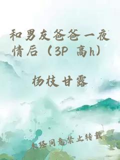 和男友爸爸一夜情后(3P 高h)