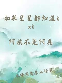 如果星星都知道txt