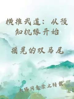 横推武道:从预知机缘开始